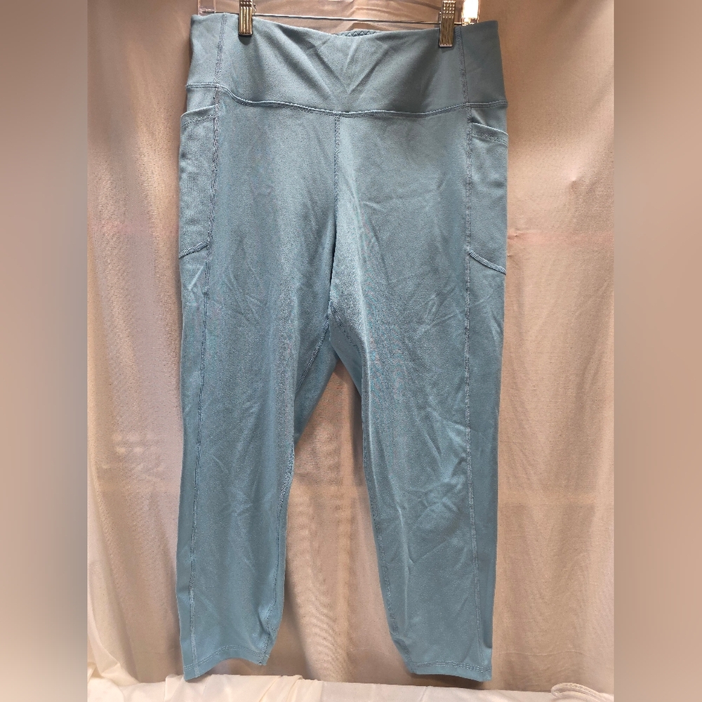 Victoria's Secret Blue High-Waisted Leggings